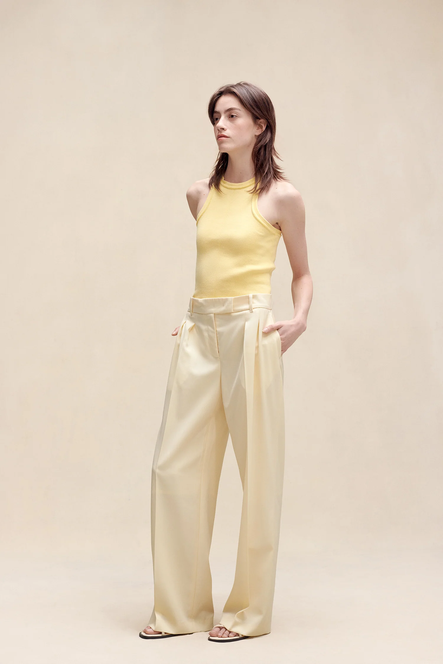 Cleveland Trousers Butter Cream - Image 4