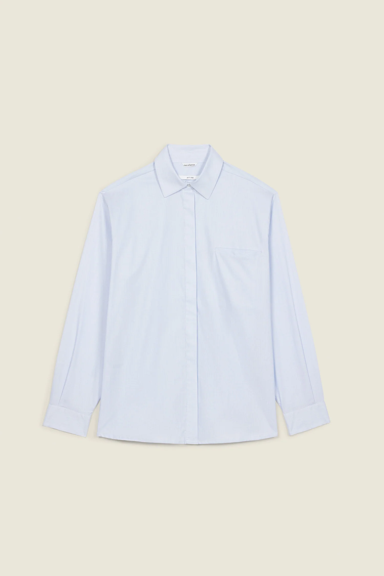 Gia Shirt Blue Mini Stripes - Image 3
