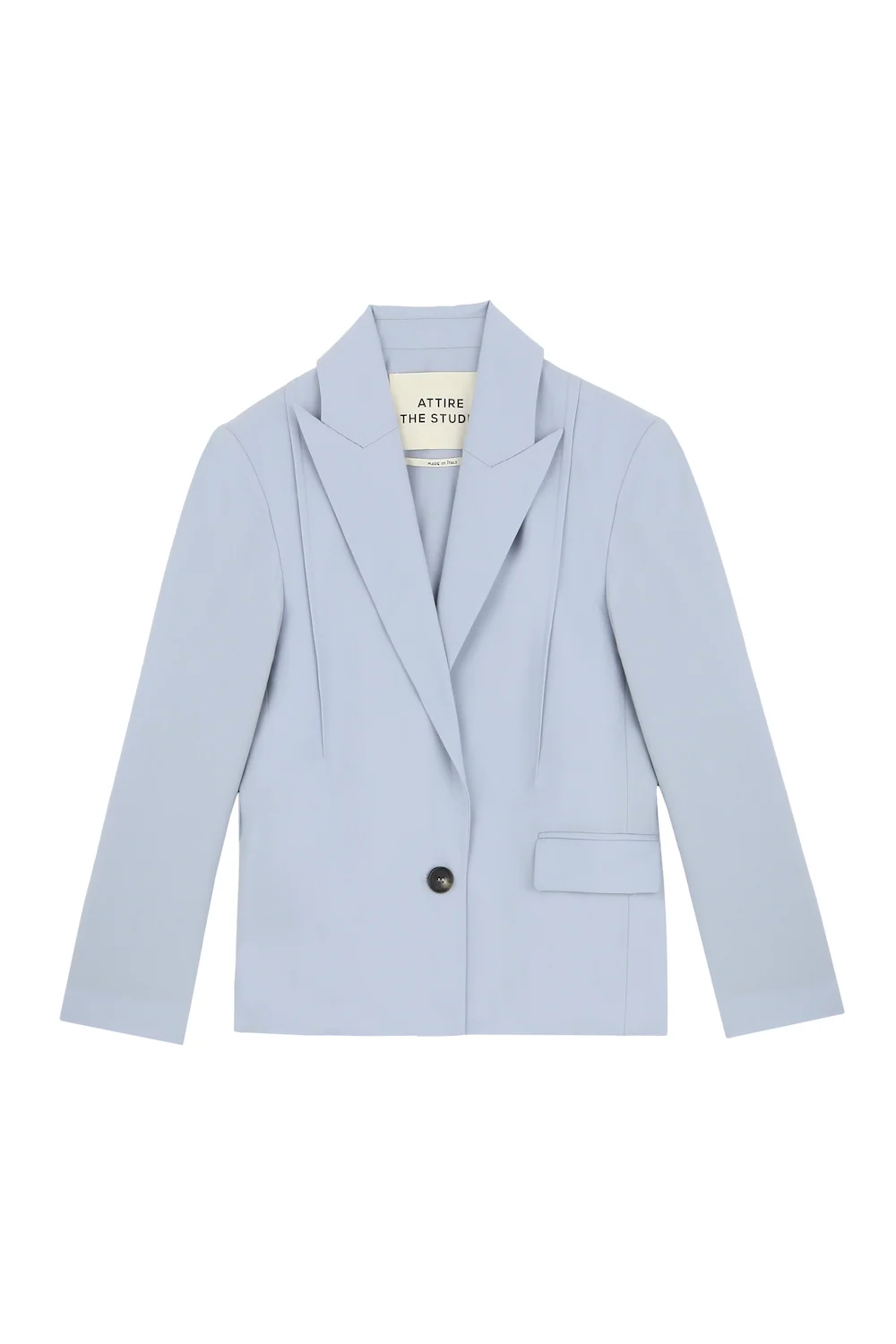 Organic Lightweight Blazer Light Blue - Image 5