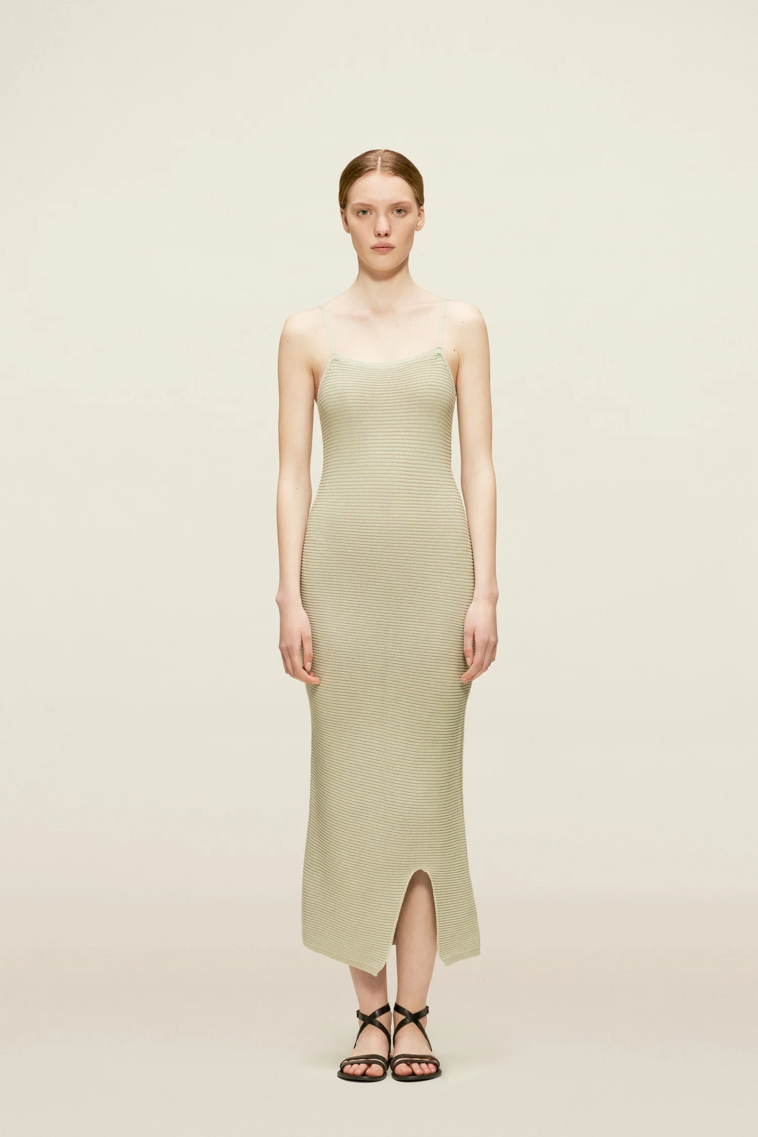Rosie Midi Dress Mastice - Image 3