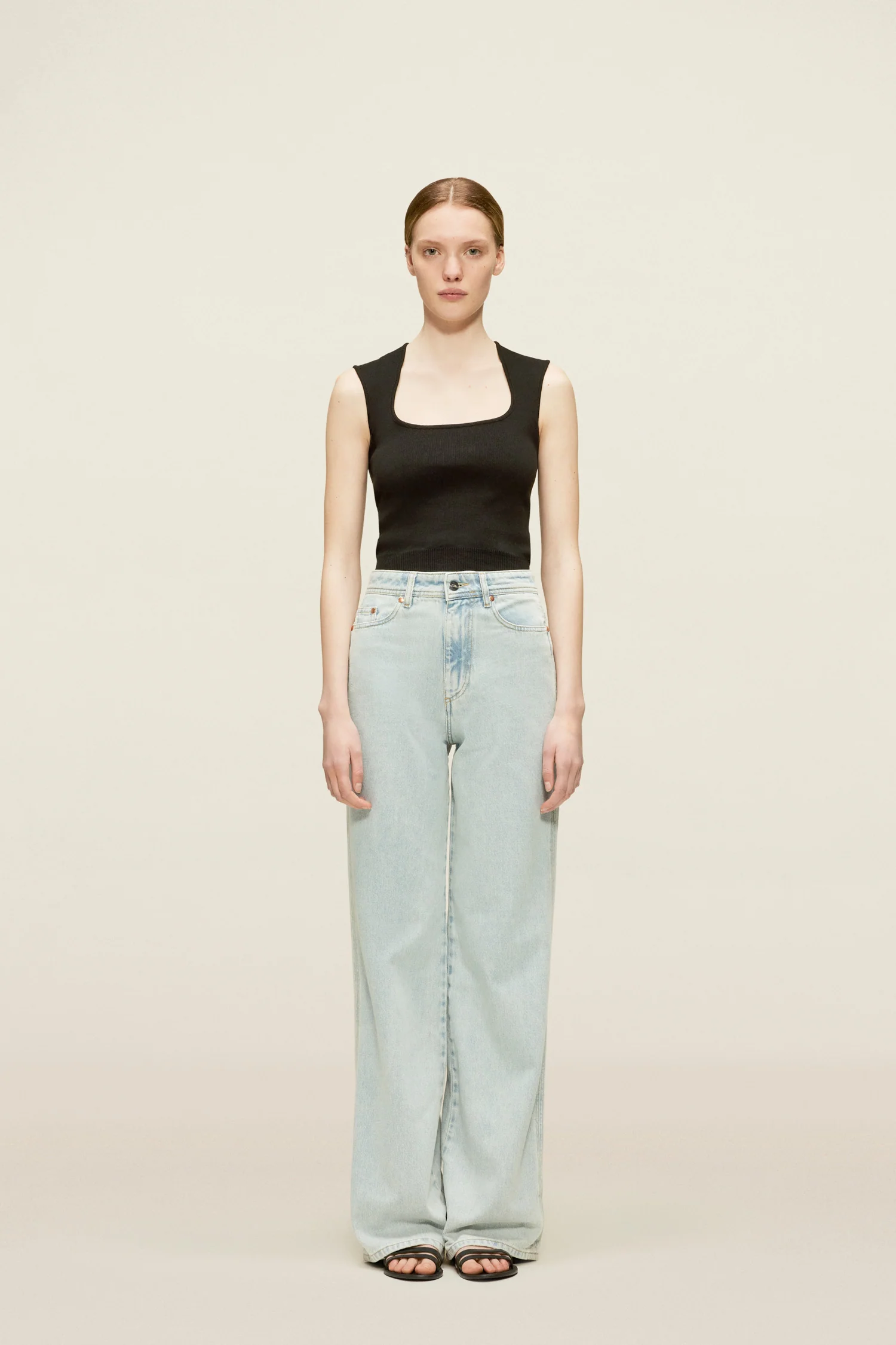 Sky Straight Leg Denim