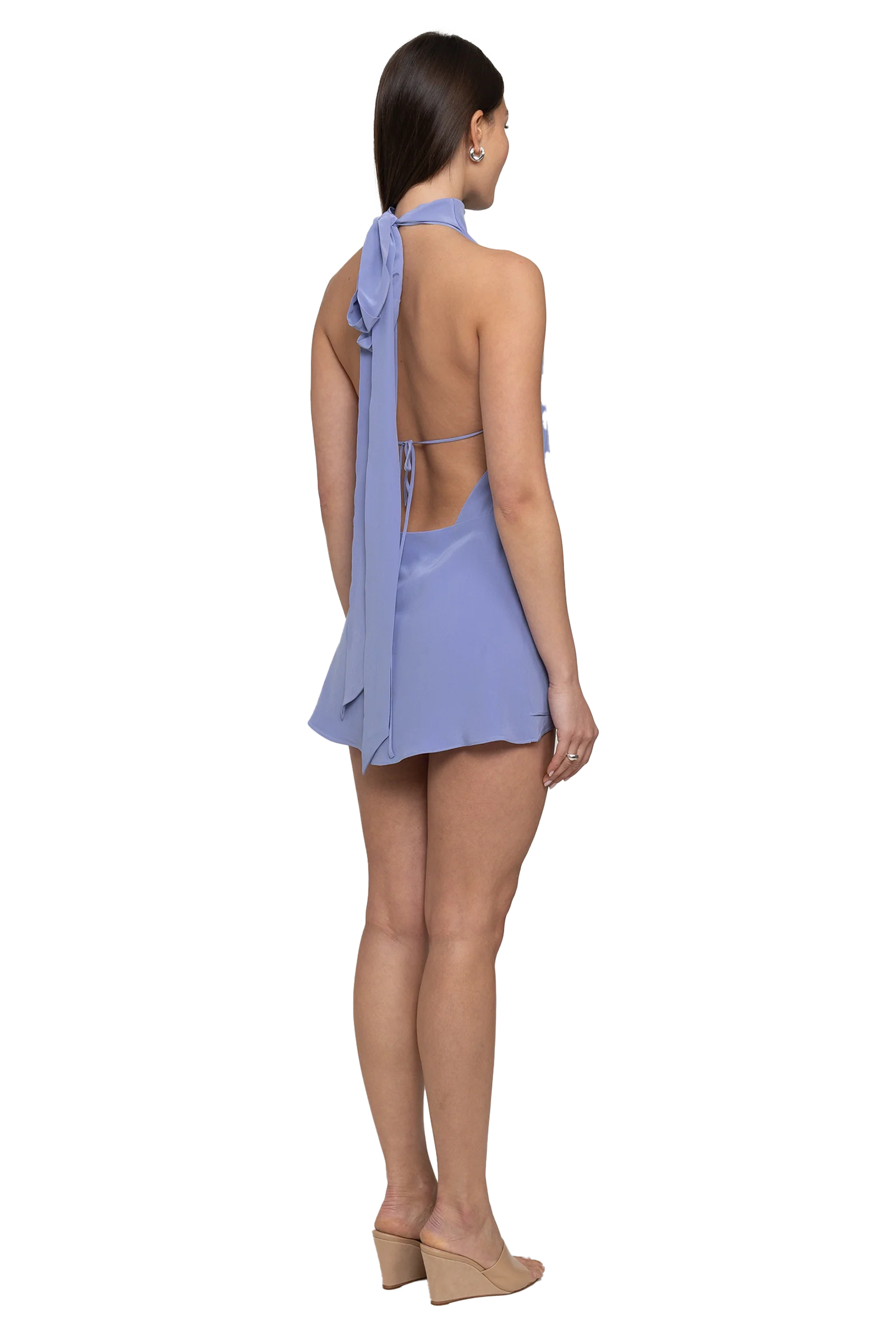 Super Mini Dress Purple - Image 6